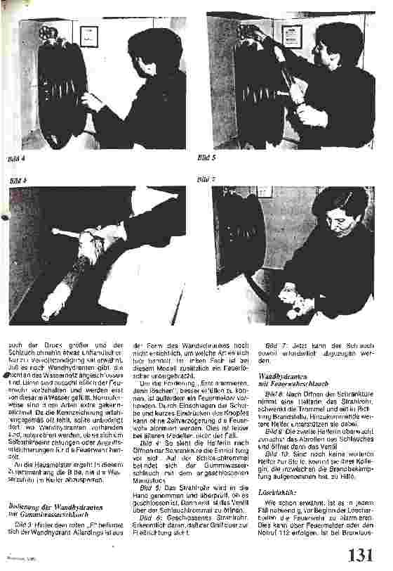 Vorschauseite 2: Thema Brandschutz: Wandhydranten