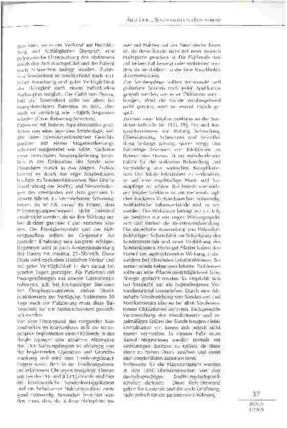 Vorschauseite 2: ALLES ÜBER. .. SONDENKOST UNDKOSTAUFBAU