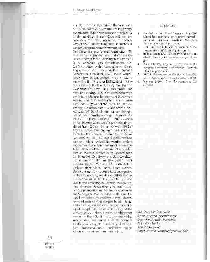 Vorschauseite 3: ALLES ÜBER. .. SONDENKOST UNDKOSTAUFBAU