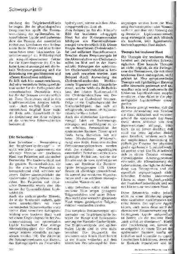 Vorschauseite 3: Fette und trockene Haut Ursachen, Diagnostik und Pflege