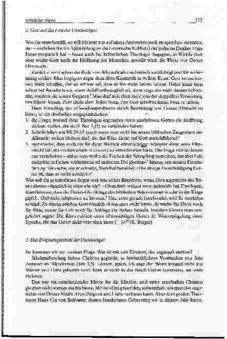Vorschauseite 2: GEISTLICHER IMPULSZum Fest der unschuldigen Kinder