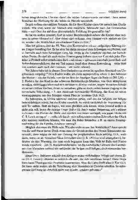 Vorschauseite 3: GEISTLICHER IMPULSZum Fest der unschuldigen Kinder
