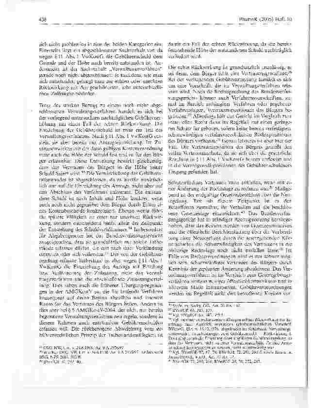 Vorschauseite 5: Der maßgebliche Zeitpunkt für Gebühren im arzneimittelrechtlichen Zulassungsverfahren
