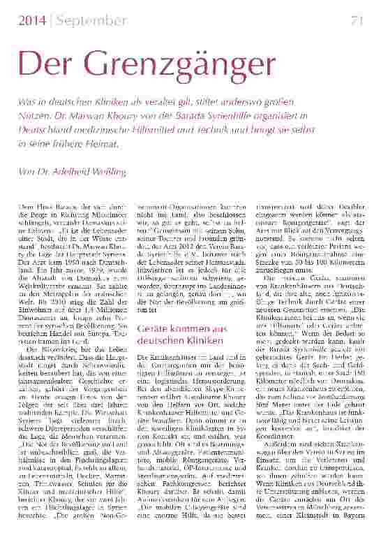 Vorschauseite 2: Der Grenzgänger