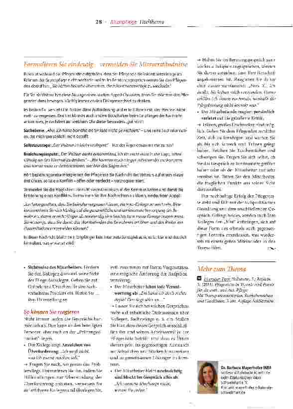 Vorschauseite 5: Auf die Botschaft achten