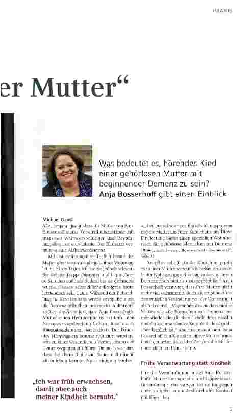 Vorschauseite 2: Ich war immer die Mutter meiner Mutter