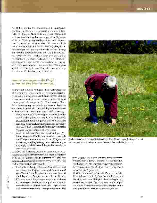 Vorschauseite 4: Demenz in ländlichen Räumen