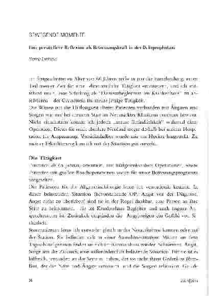 Vorschauseite 1: BEWEGENDE MOMENTE