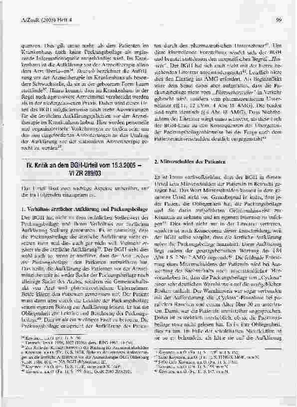 Vorschauseite 5: Die Aufklärung des Patienten vor der Arzneitherapie durch Arzt und pharmazeutischen Unternehmer