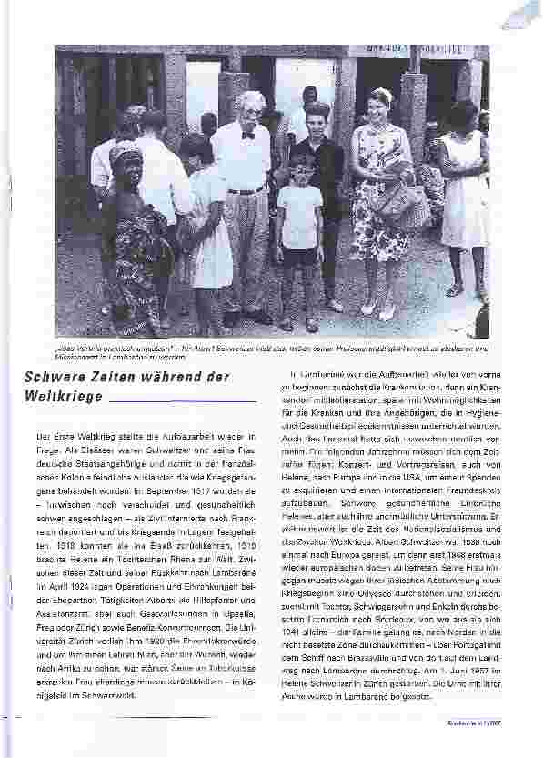 Vorschauseite 3: Albert SchweitzerAntwortversuche auf die Herausforderungen unserer Zeit
