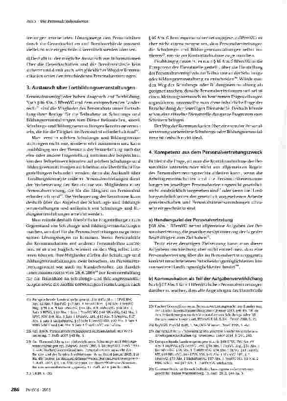 Vorschauseite 3: Die Personalrätekonferenz