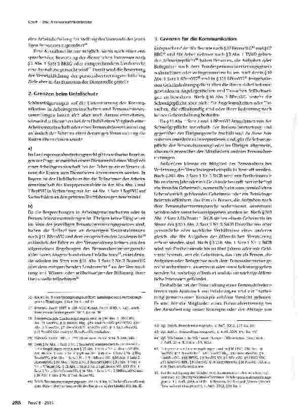 Vorschauseite 5: Die Personalrätekonferenz