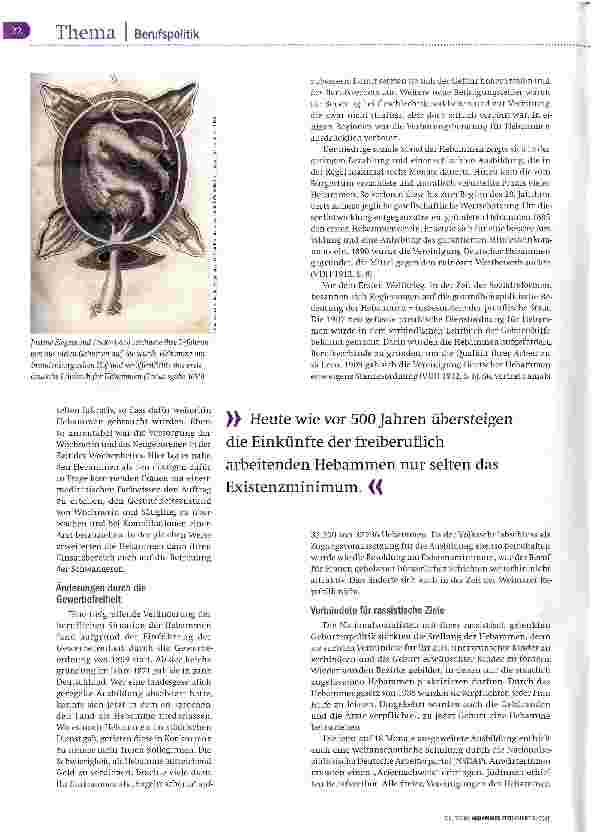 Vorschauseite 3: Traditionell prekär