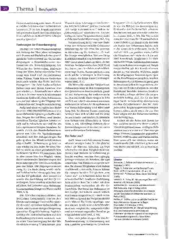 Vorschauseite 5: Traditionell prekär