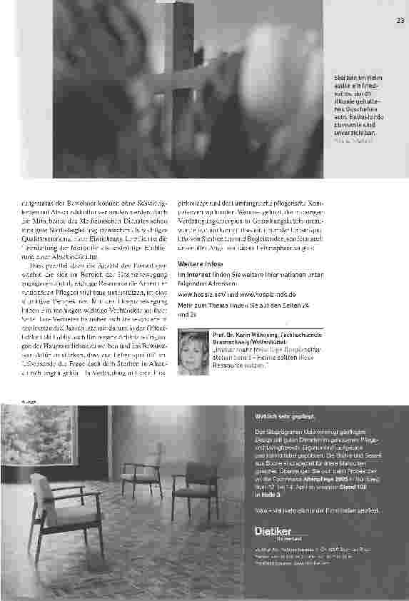 Vorschauseite 4: Sterben im Heim. Eine gute Abschiedskultur gestalten