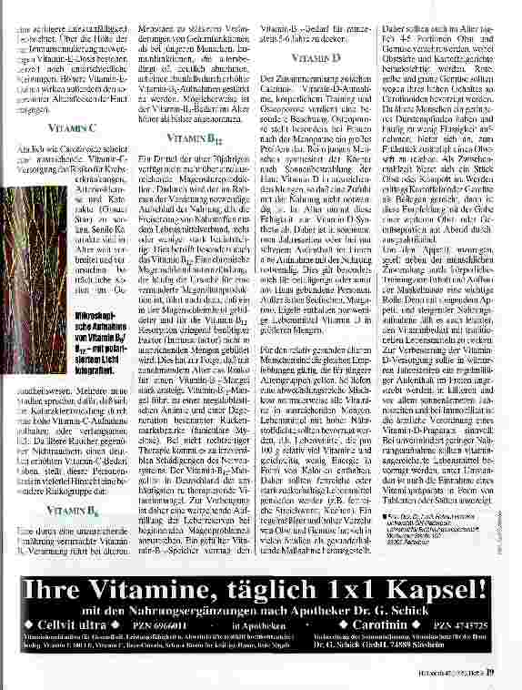 Vorschauseite 2: Vitamine im Alter
