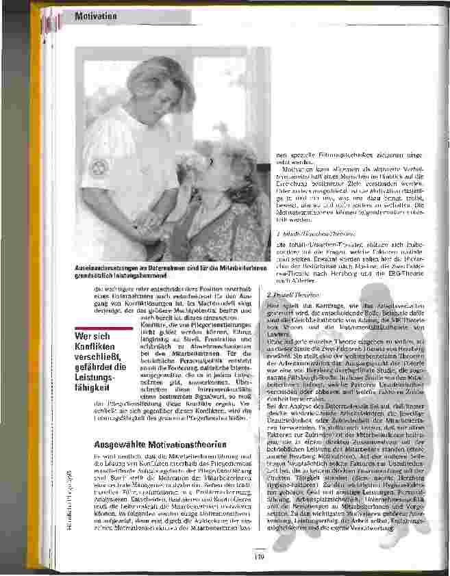 Vorschauseite 3: Der Schlüssel zum Erfolg Die MitarbeiterInnen als wichtigste Faktoren wirtschaftlicher Pflegedienste