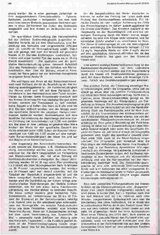 Vorschauseite 2: Neuzeitliche Nierenfunktionsprüfungen