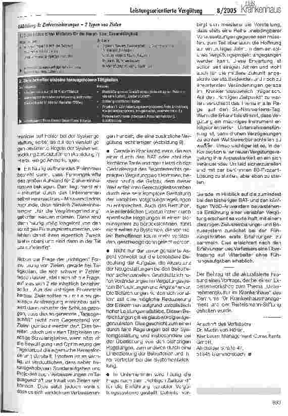Vorschauseite 3: Leistungsorientierte Vergütung