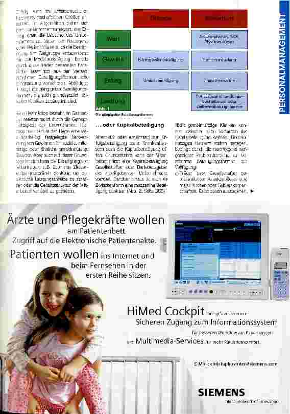 Vorschauseite 2: Ein Ruck ging durchs HausMehr Motivation durch Mitarbeiterbeteiligung im Krankenhaus