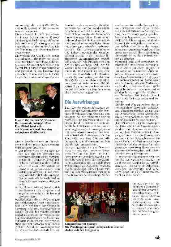 Vorschauseite 2: Den Dementen in seinem So-Sein bestätigen