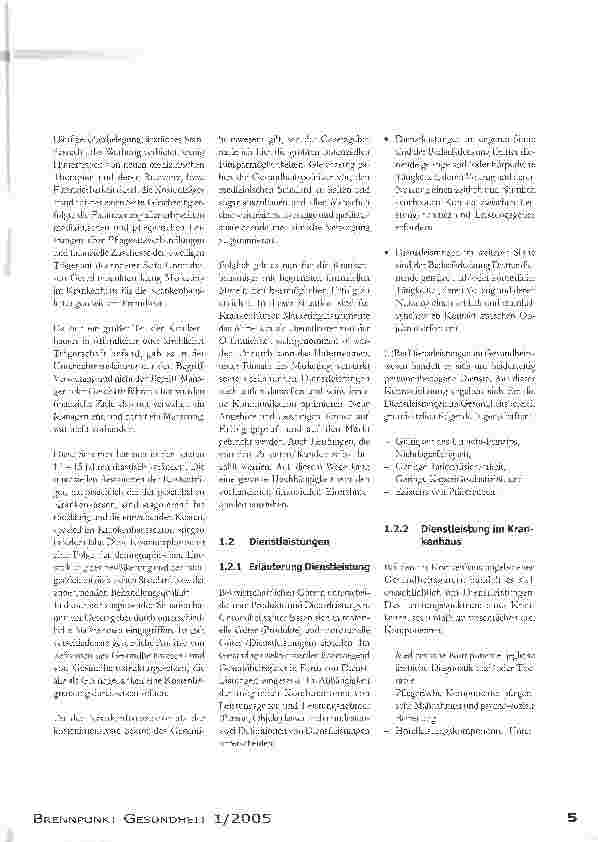 Vorschauseite 3: Vom Krankenhaus zum Gesundheitszentrum?