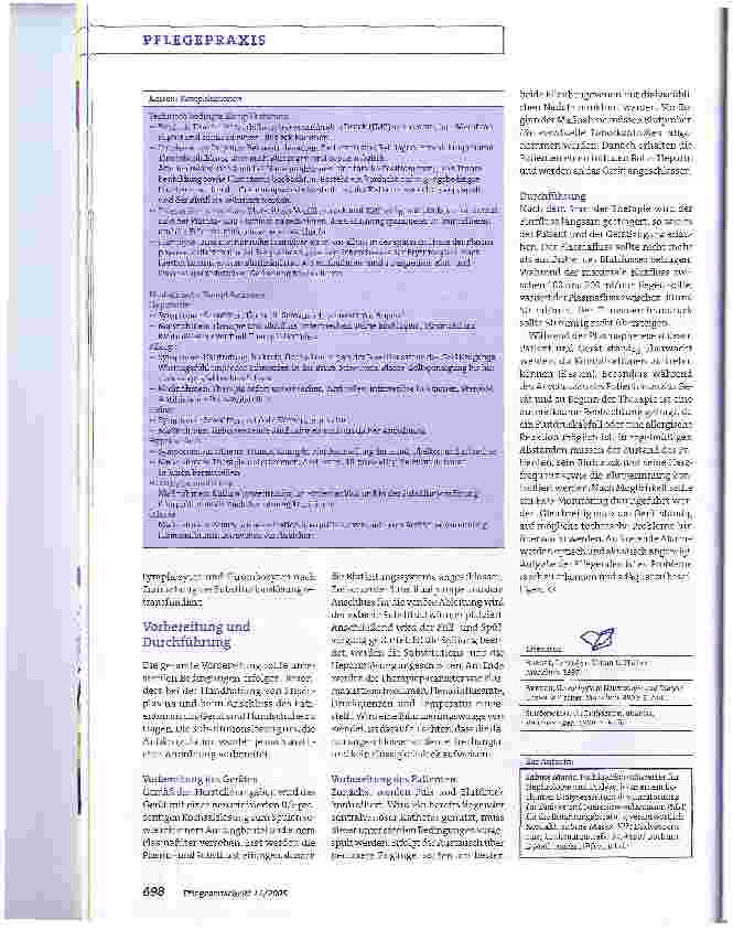Vorschauseite 3: Therapeutische Plasmapherese:Komplikationen rechtzeitig erkennen