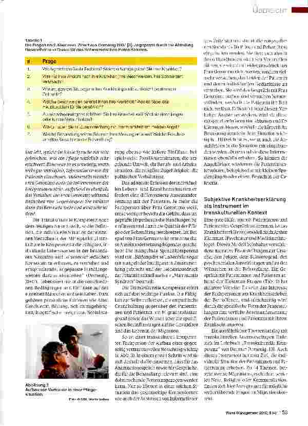 Vorschauseite 3: Patientinnen und Patienten mit Migrationshintergrund - Anforderungen an die (Pflege-)Praxis