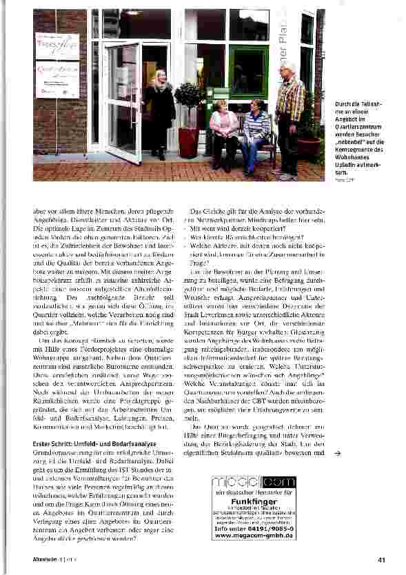 Vorschauseite 2: Das Quartier ist offen