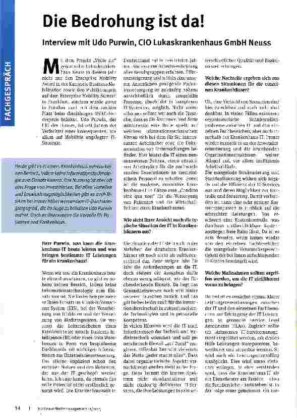 Vorschauseite 1: Die Bedrohung ist da!
