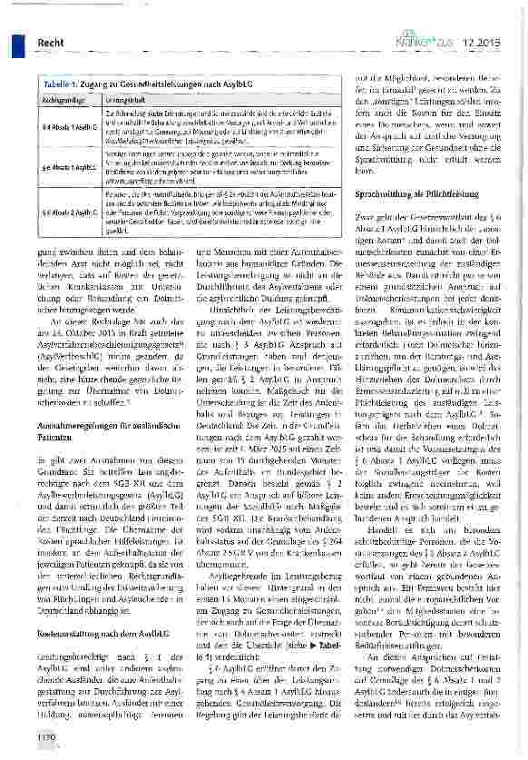 Vorschauseite 2: Wer trägt die Dolmetscherkosten?
