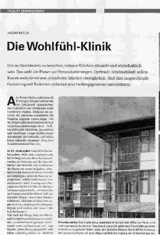 Vorschauseite 1: DieWohlfühl-Klinik