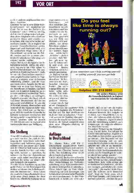 Vorschauseite 3: Die ersten Kontinenzberater sind ausgebildet Ein Tabuthema wird salonfähig