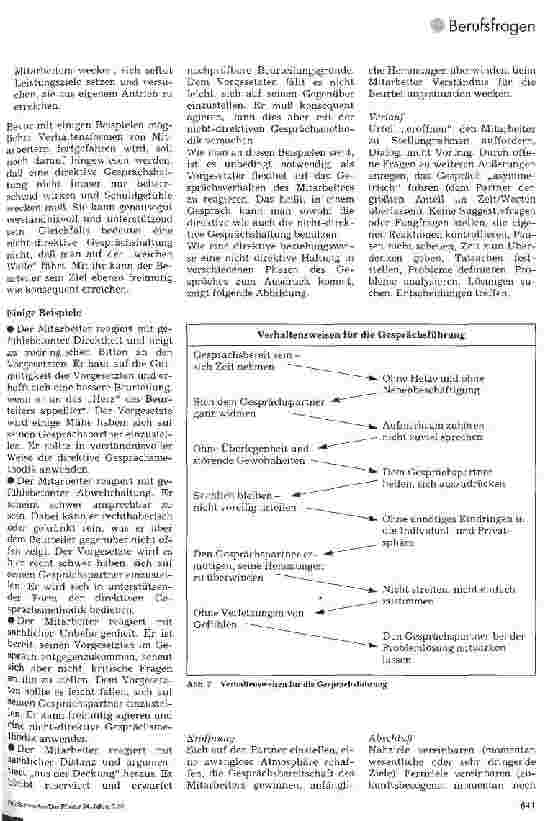 Vorschauseite 3: Mitarbeiterbeurteilung 2. Teil