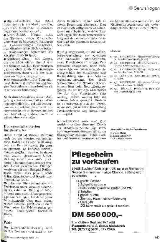Vorschauseite 5: Mitarbeiterbeurteilung 2. Teil