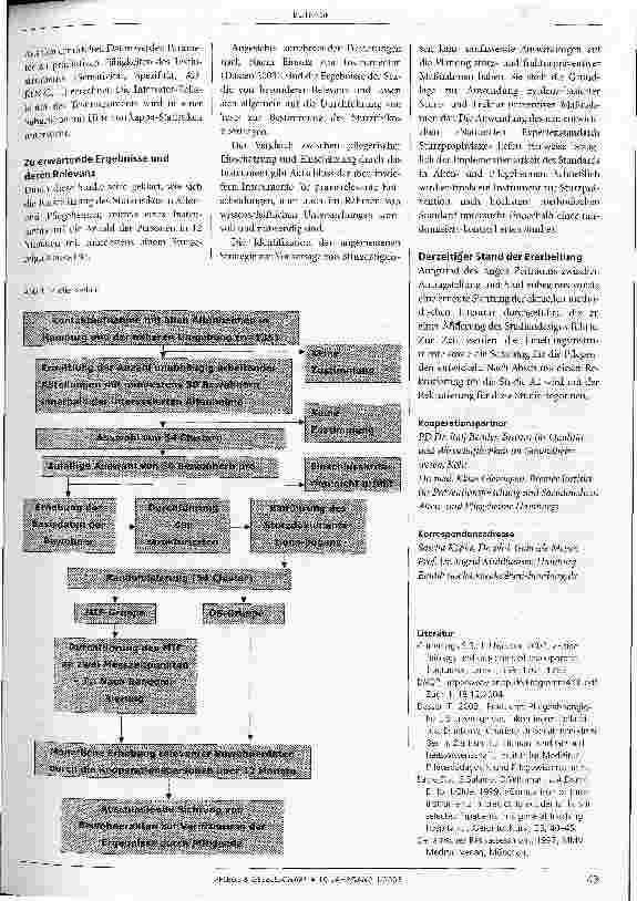 Vorschauseite 3: Effizienz pflegerischer Einschätzung im Vergleich zu empfohlenen Testinstrumenten zur Vorhersage des Sturzrisikos in Altenund Pflegeheimen