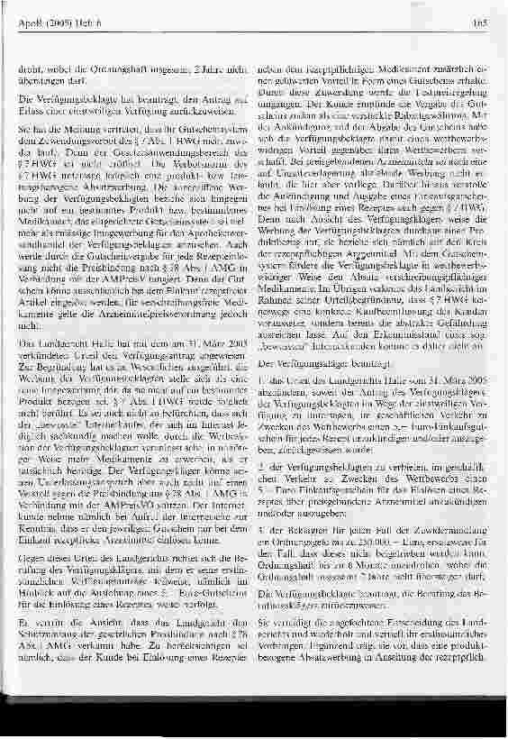 Vorschauseite 3: Apothekenwerbung mit Gutscheinsystem