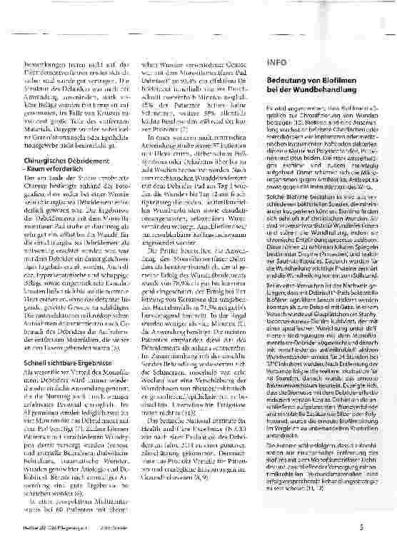 Vorschauseite 2: Neue Debrider-Technik mit Monofilamentfasern