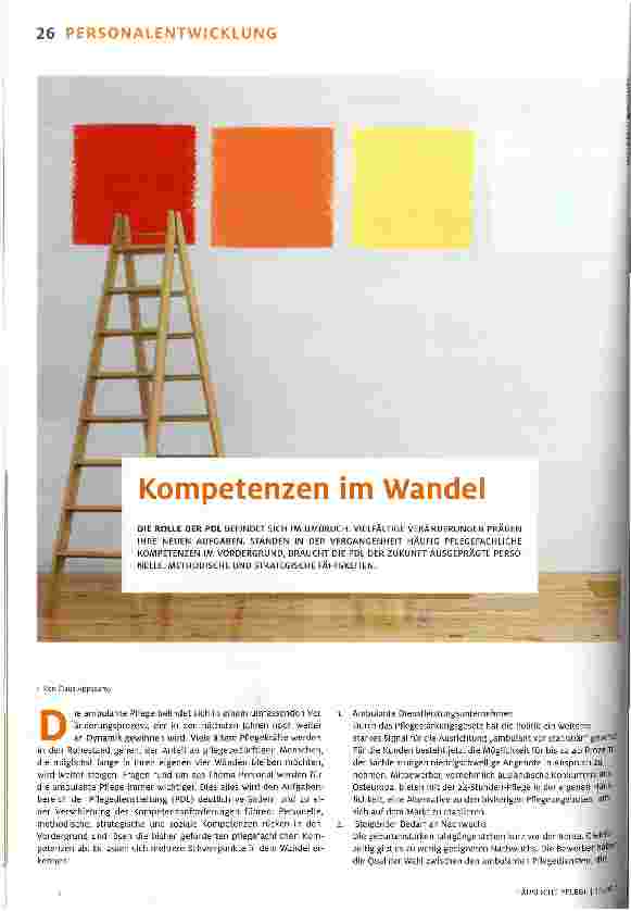Vorschauseite 1: Kompetenzen im Wandel