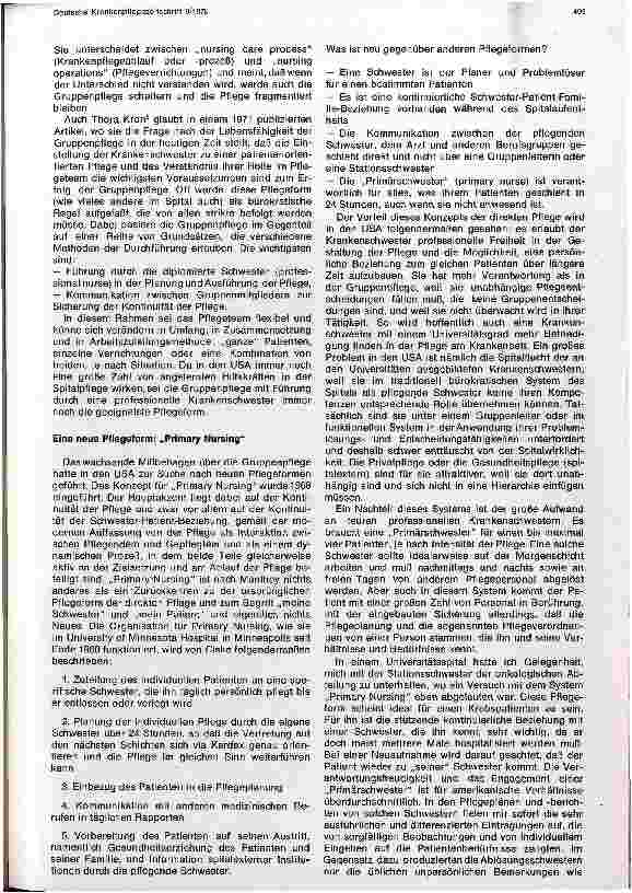 Vorschauseite 2: Gruppenpflege 20 Jahre später
