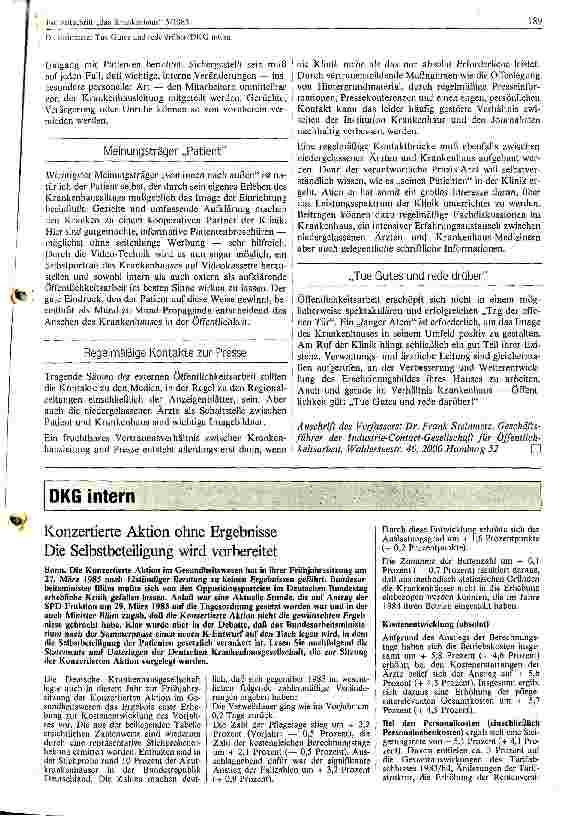 Vorschauseite 2: Tue Gutes und rede drüber