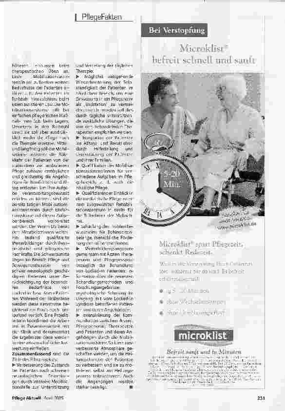 Vorschauseite 4: LIS mobilisiert Locked-in Patienten