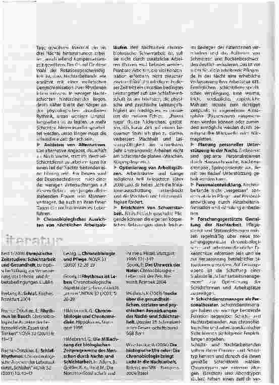 Vorschauseite 3: Shift-Work-Manager in der Pflege