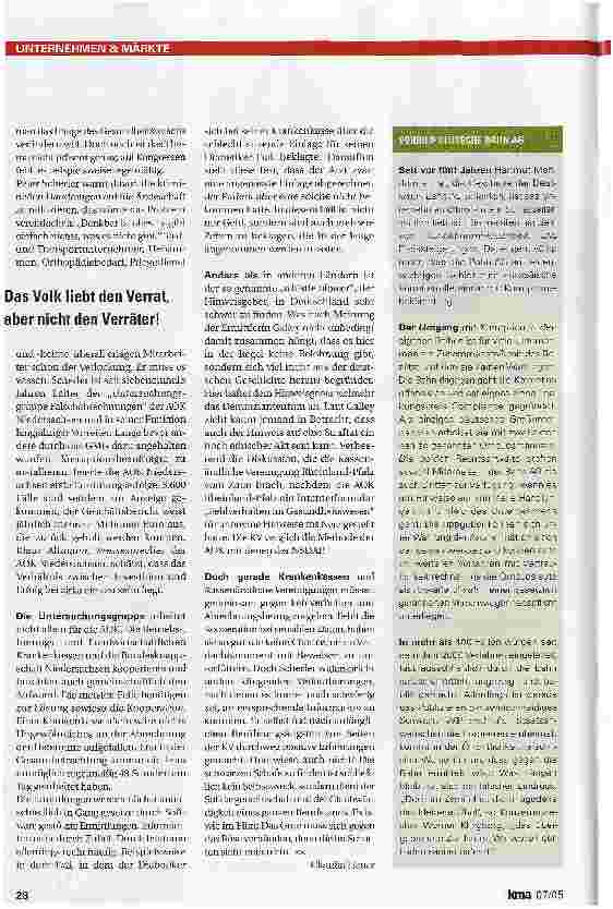 Vorschauseite 3: Die schwächste Stelle ist der Mensch