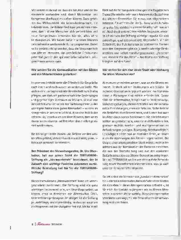 Vorschauseite 3: Verantwortung für alle Generationen