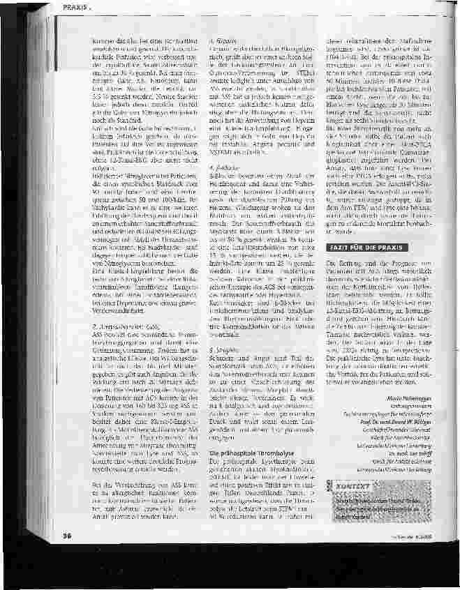 Vorschauseite 3: Therapie des akuten Koronarsyndroms