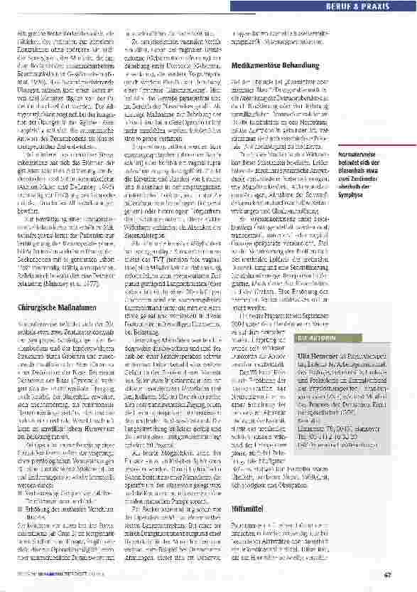 Vorschauseite 2: Therapie bei schwacher Blase