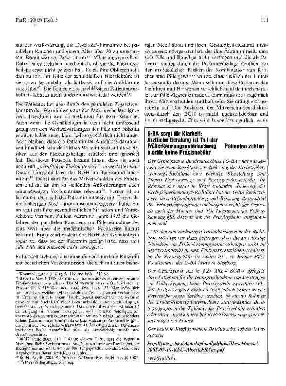 Vorschauseite 6: Die Aufklärung vor der Arzneimitteltherapie:Eine Gemeinschaftsleistung von Arzt, pharmazeutischem Unternehmer und dem Patienten