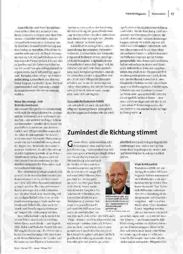 Vorschauseite 2: Kein großer Wurf?