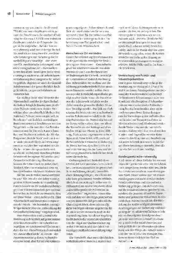 Vorschauseite 3: Kein großer Wurf?
